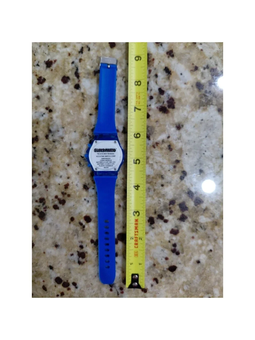 Super Mario Watch Kids Boys Digital Wristwatch Flashing Lights Reloj Nintendo